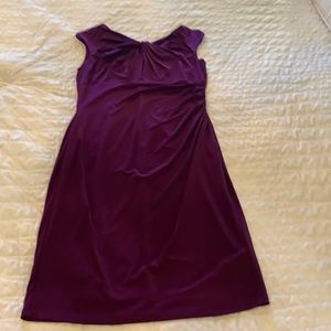 Lauren by Ralph Lauren eggplant dress. Size 12.